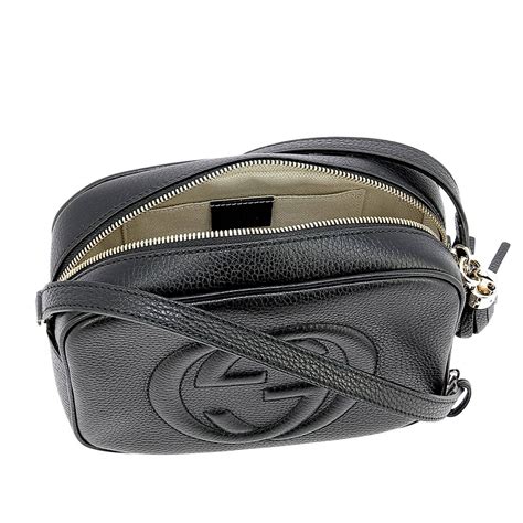 gucci tracolla nera prezzo|borse gucci da donna.